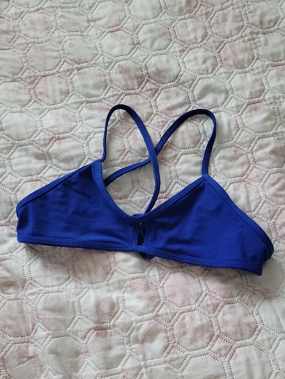 Jolyn Clothing Royal Blue Bikini Top